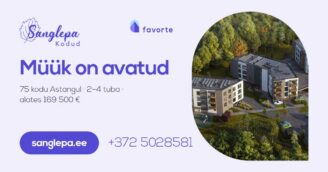 Sanglepa Kodud uusarendus Astangul